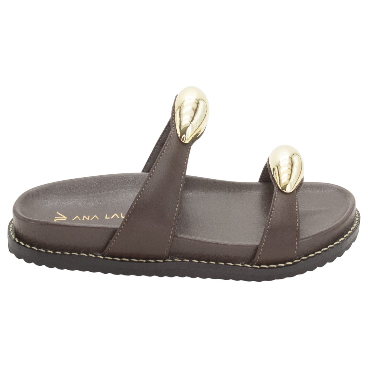 Papete Feminina Ana Laura 25165 - Marrom