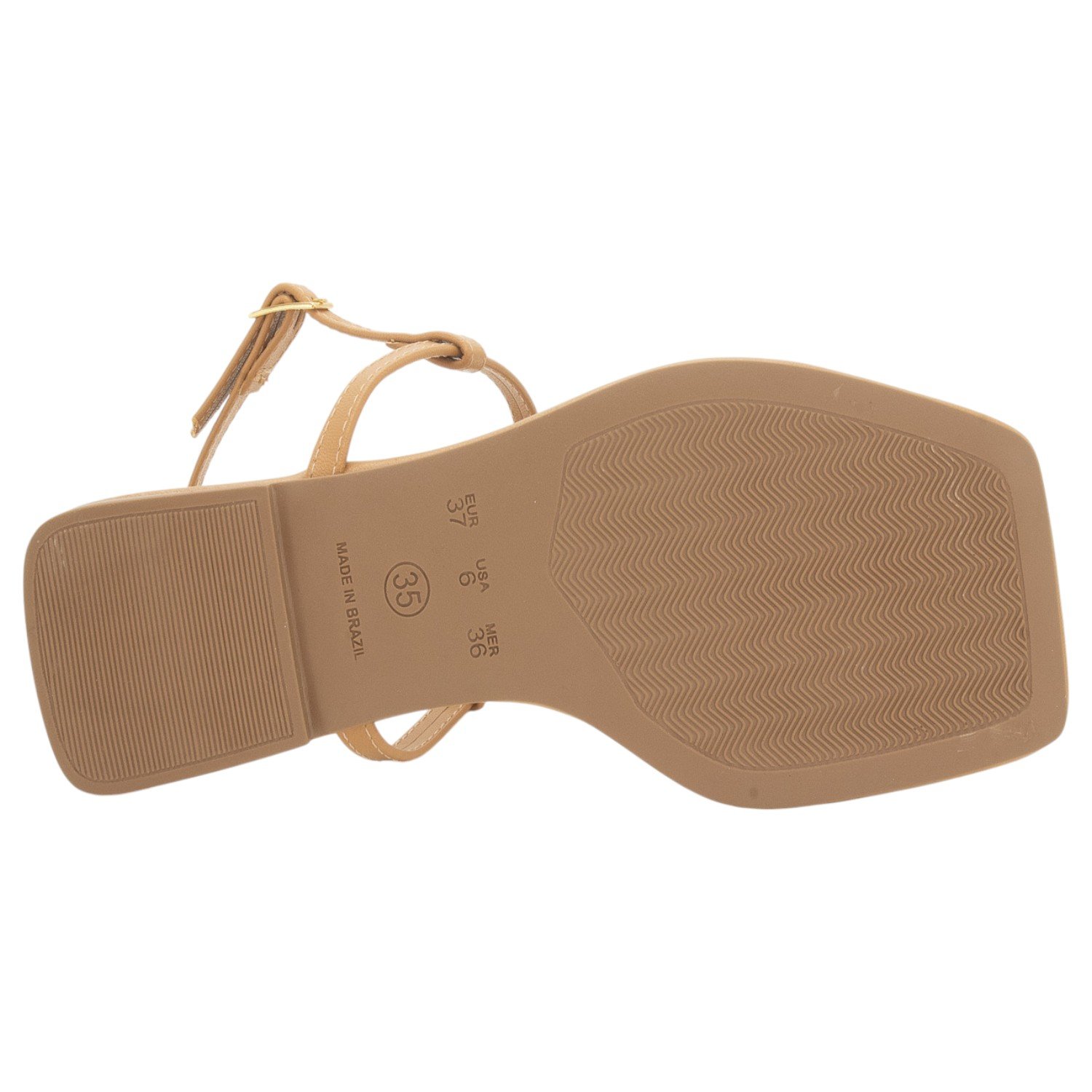 Sandália Feminina Sua Cia 8230.16060 - Marrom Marrom 4