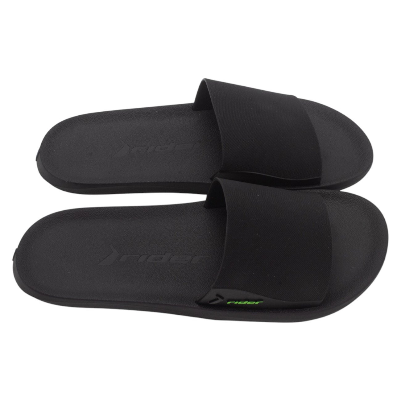 Chinelo Masculino Rider Feel - Preto Preto 2