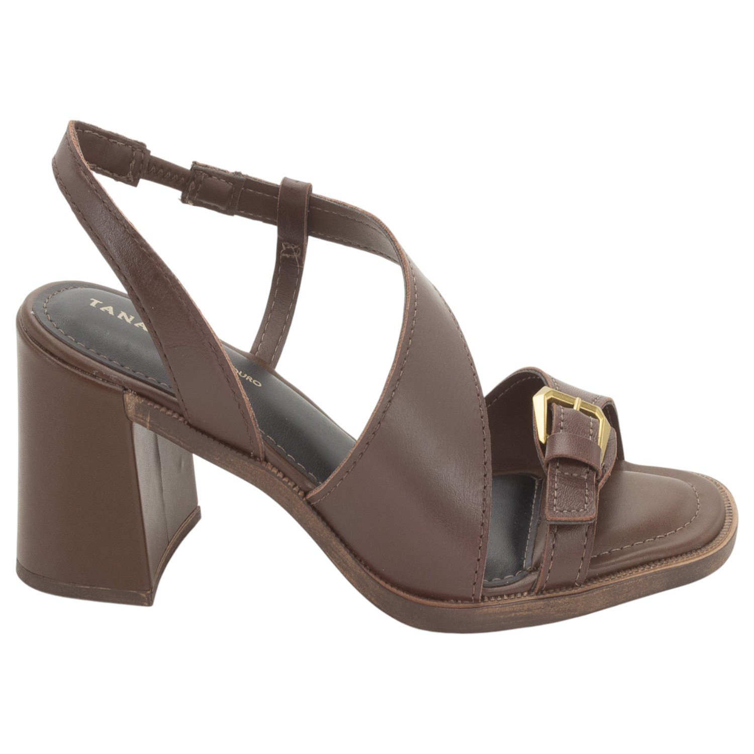 Sandália Feminina Tanara T9261 - Marrom
