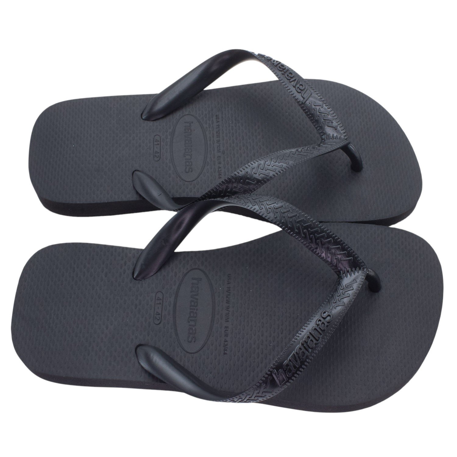 Chinelo Masculino Havaianas Top GD - Preto Preto 2