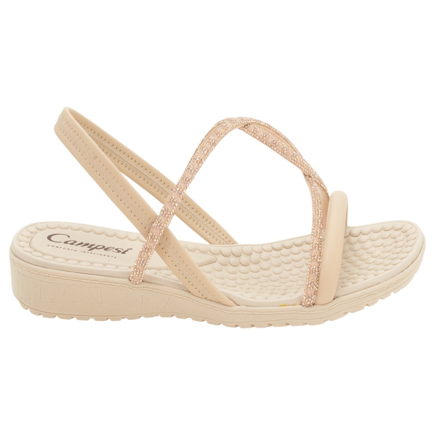 Sandália Feminina Campesí CP507 - Nude