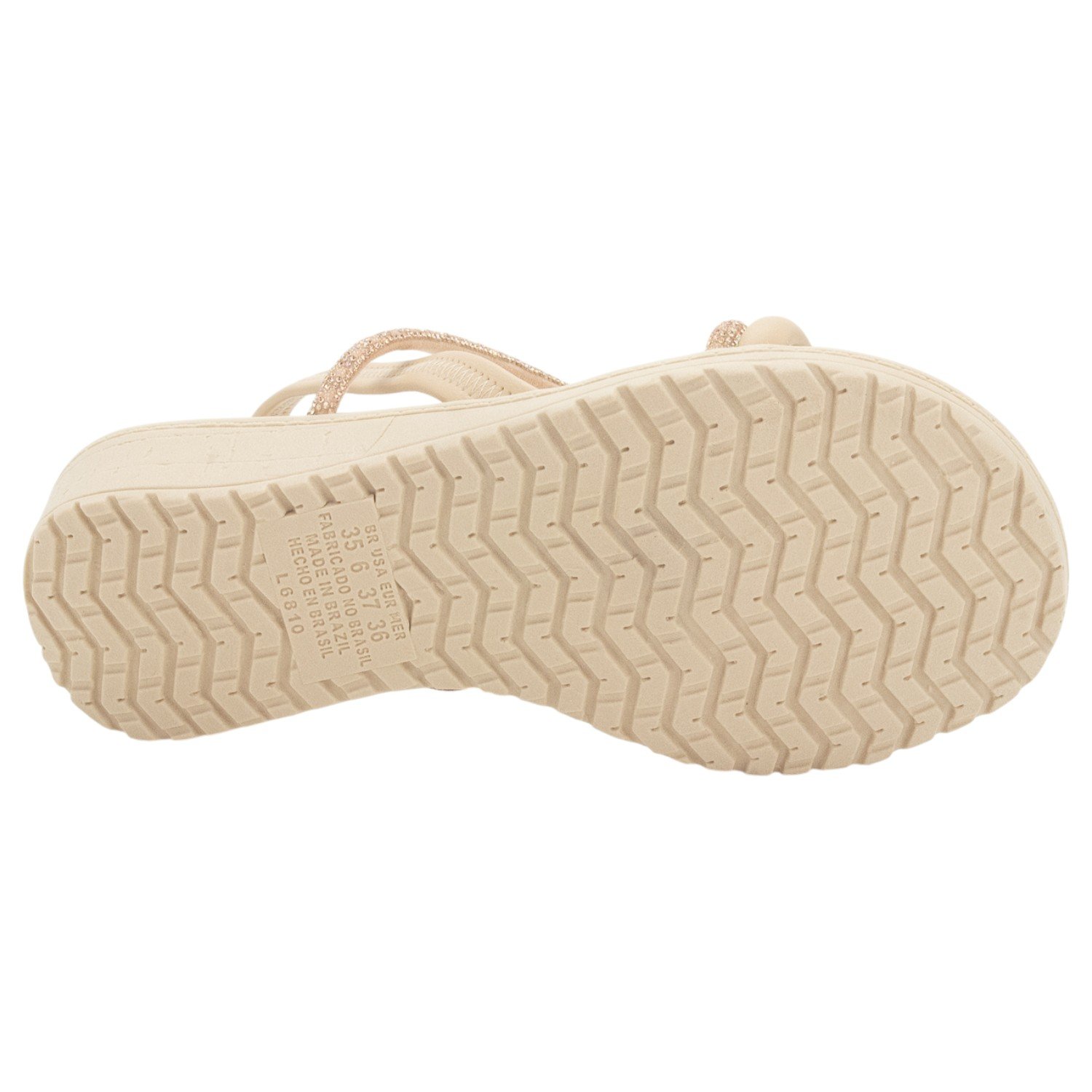 Sandália Feminina Campesí CP507 - Nude Bege 4