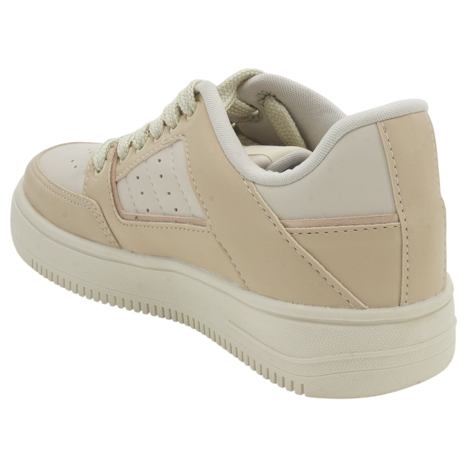 Tênis Feminino Ollie Bliss-F - Bege Bege 3