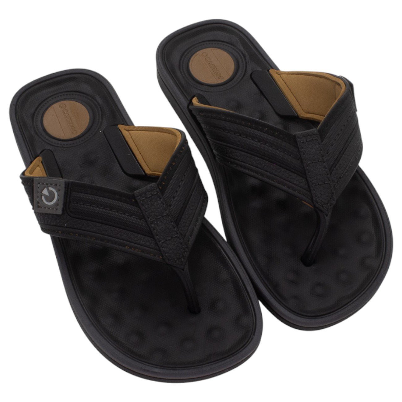 Chinelo Infantil Menino Cartago Alabama - Preto