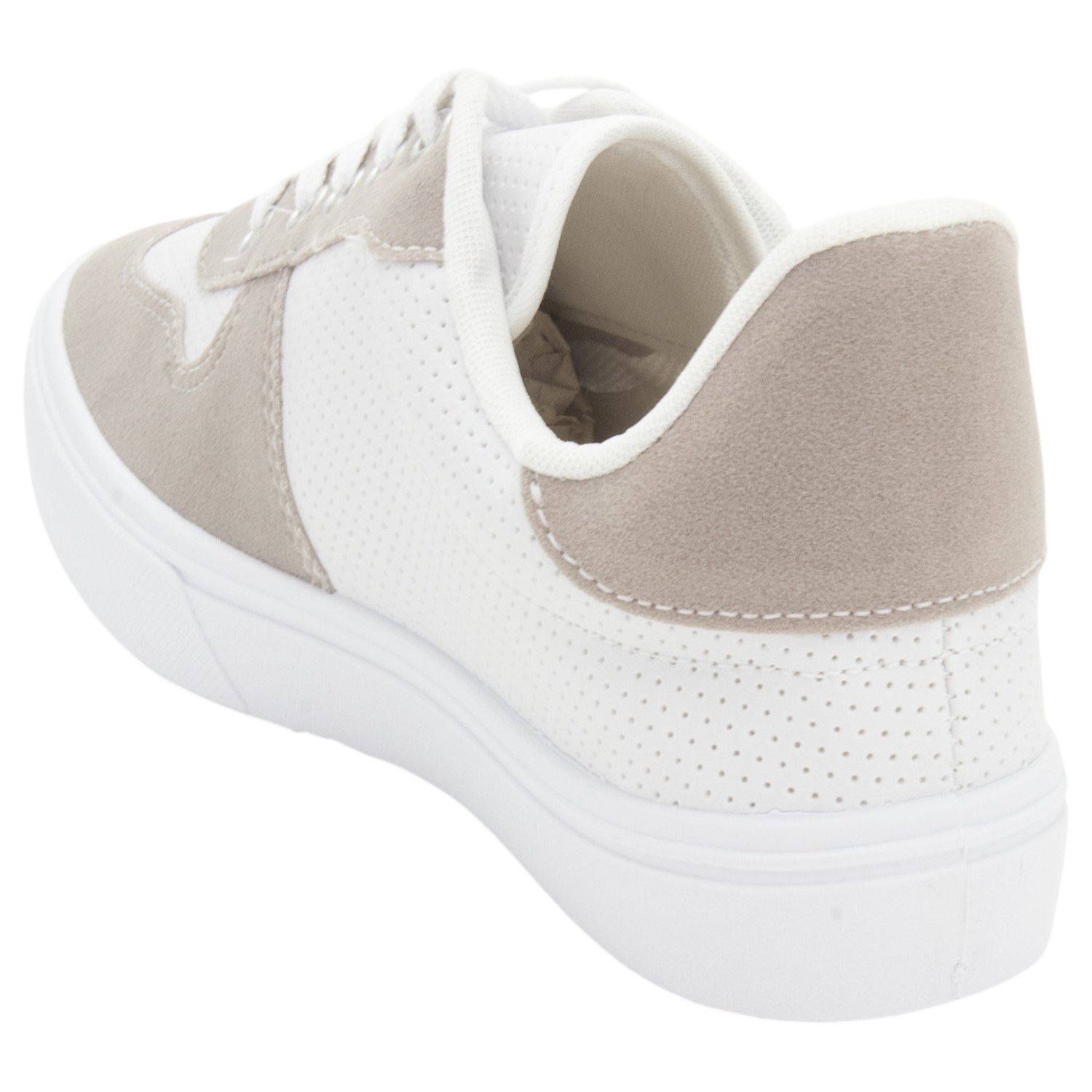 Tênis Feminino Moda Leve ML 02 - Branco Branco 3