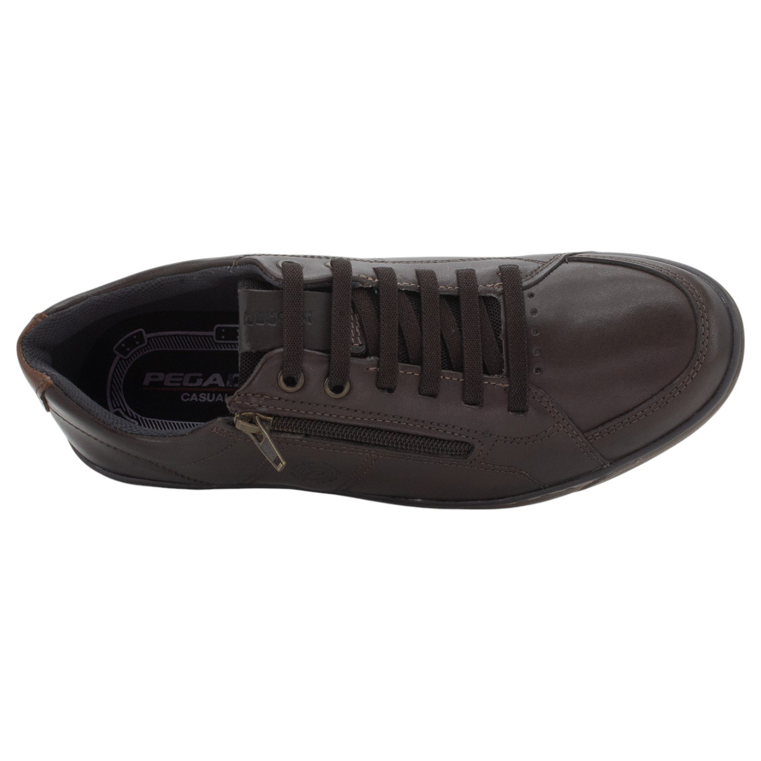 Sapatênis Masculino Pegada 119313-03 - Marrom Marrom 5