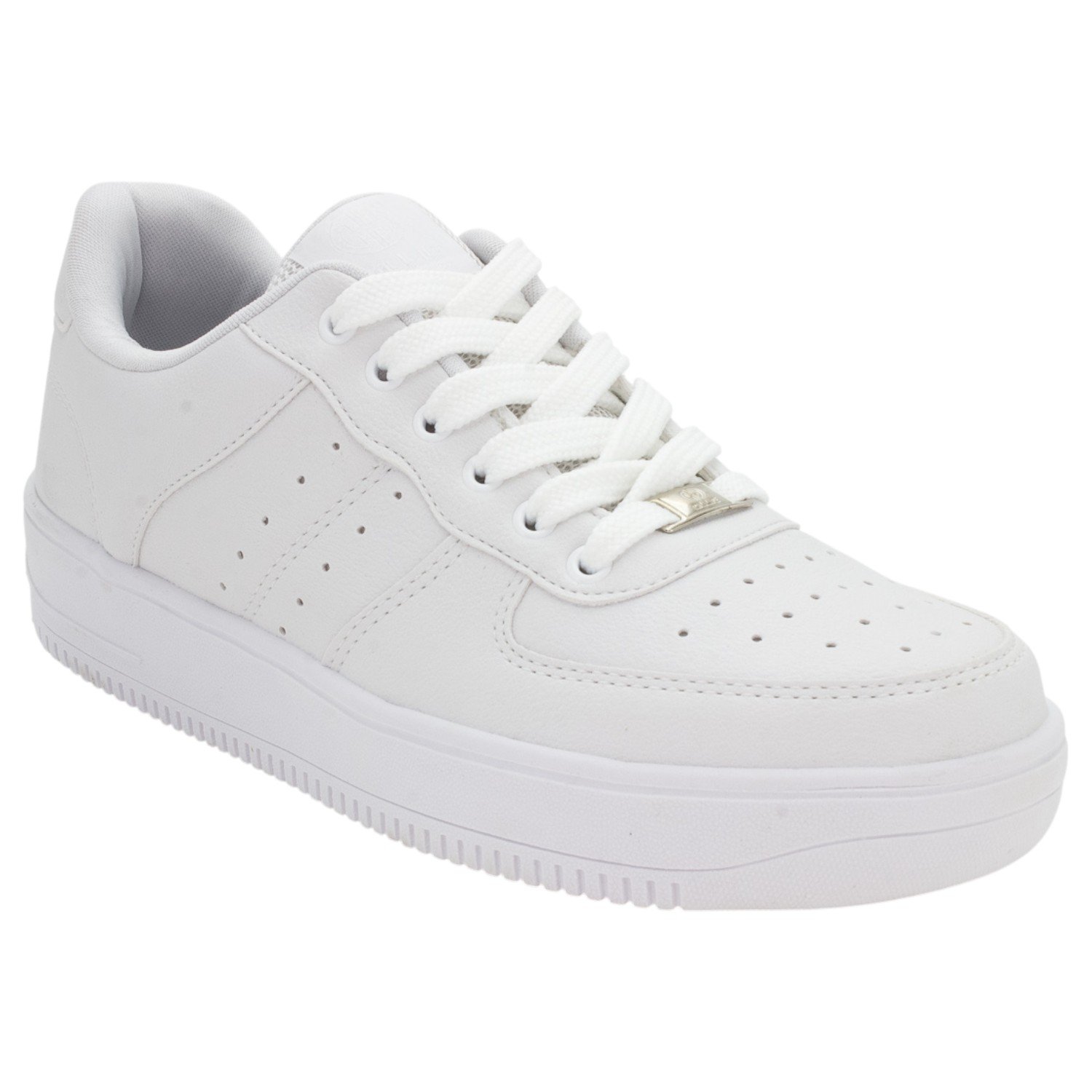 Tênis Masculino Ollie Kings - Branco Branco 2