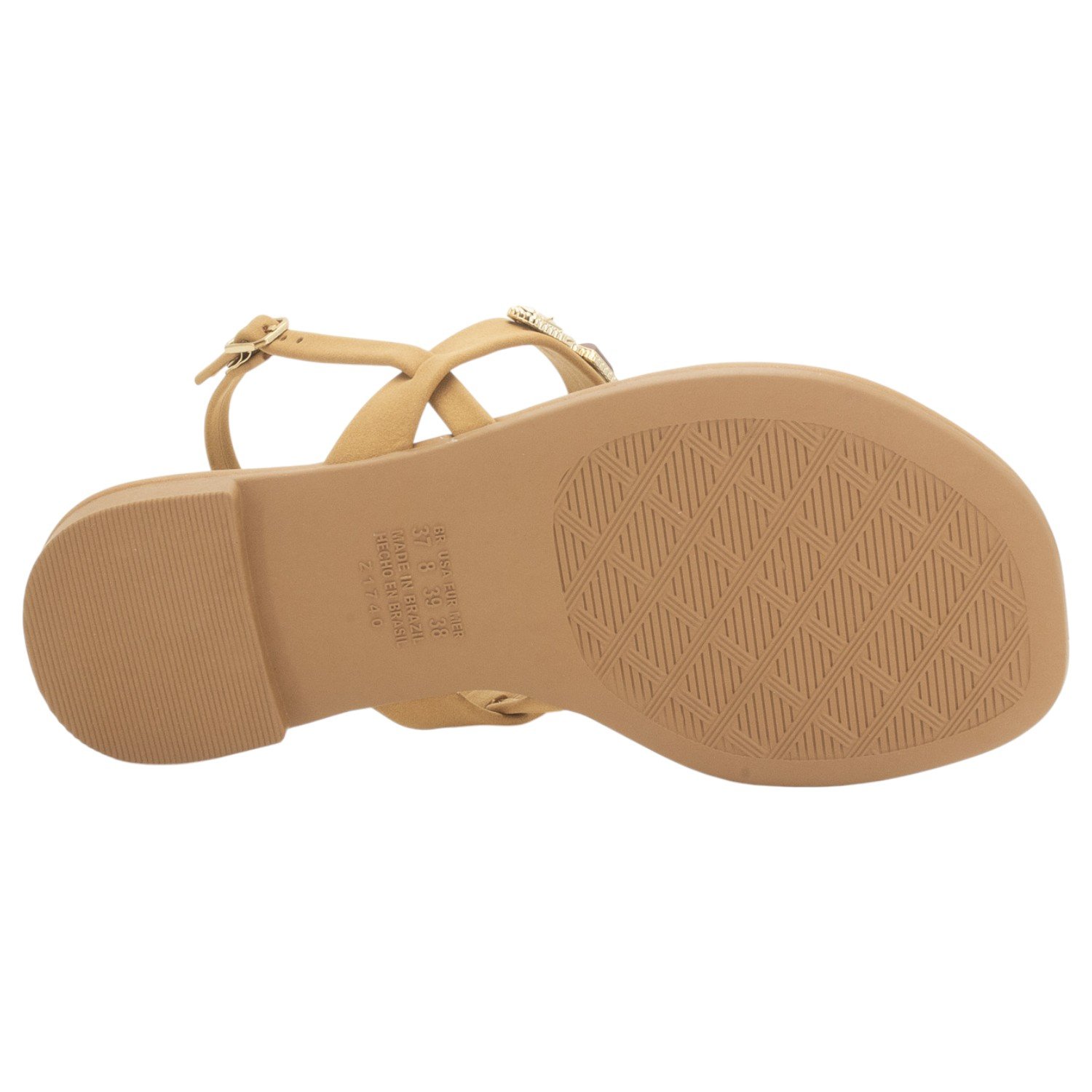 Sandália Feminina Dakota Y9571 - Marrom Marrom 4