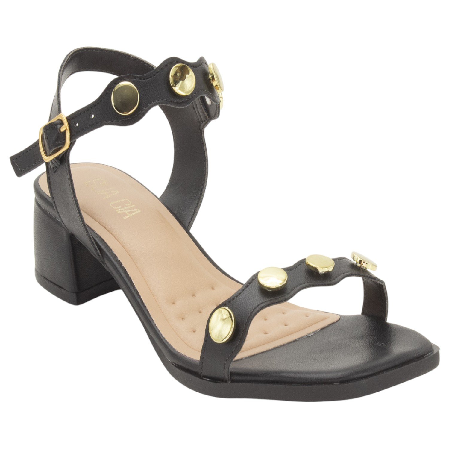 Sandália Feminina Sua Cia 8397.16156 - Preto Preto 2