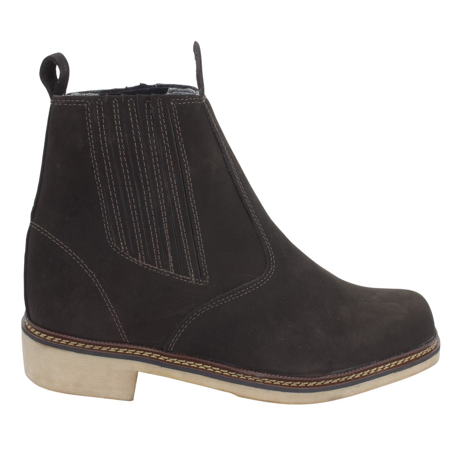 Bota Masculina Diniz 0200 - Marrom Escuro
