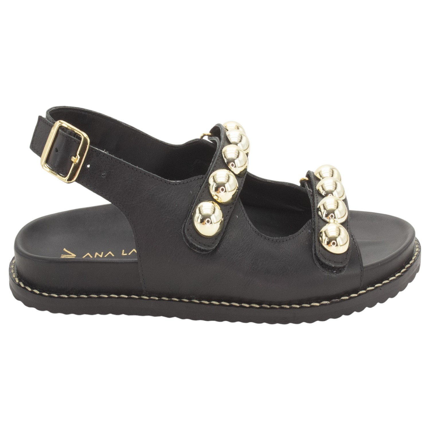 Sandália Feminina Ana Laura 25305 - Preto