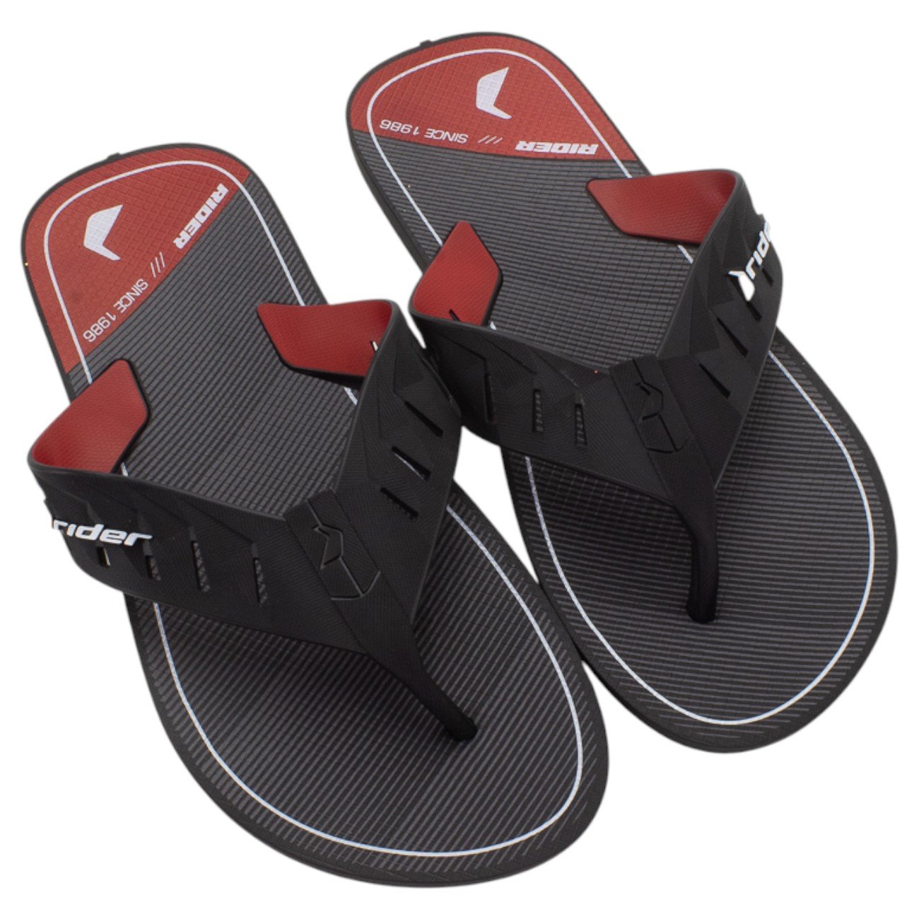 Chinelo Masculino Rider Street Duo - Preto
