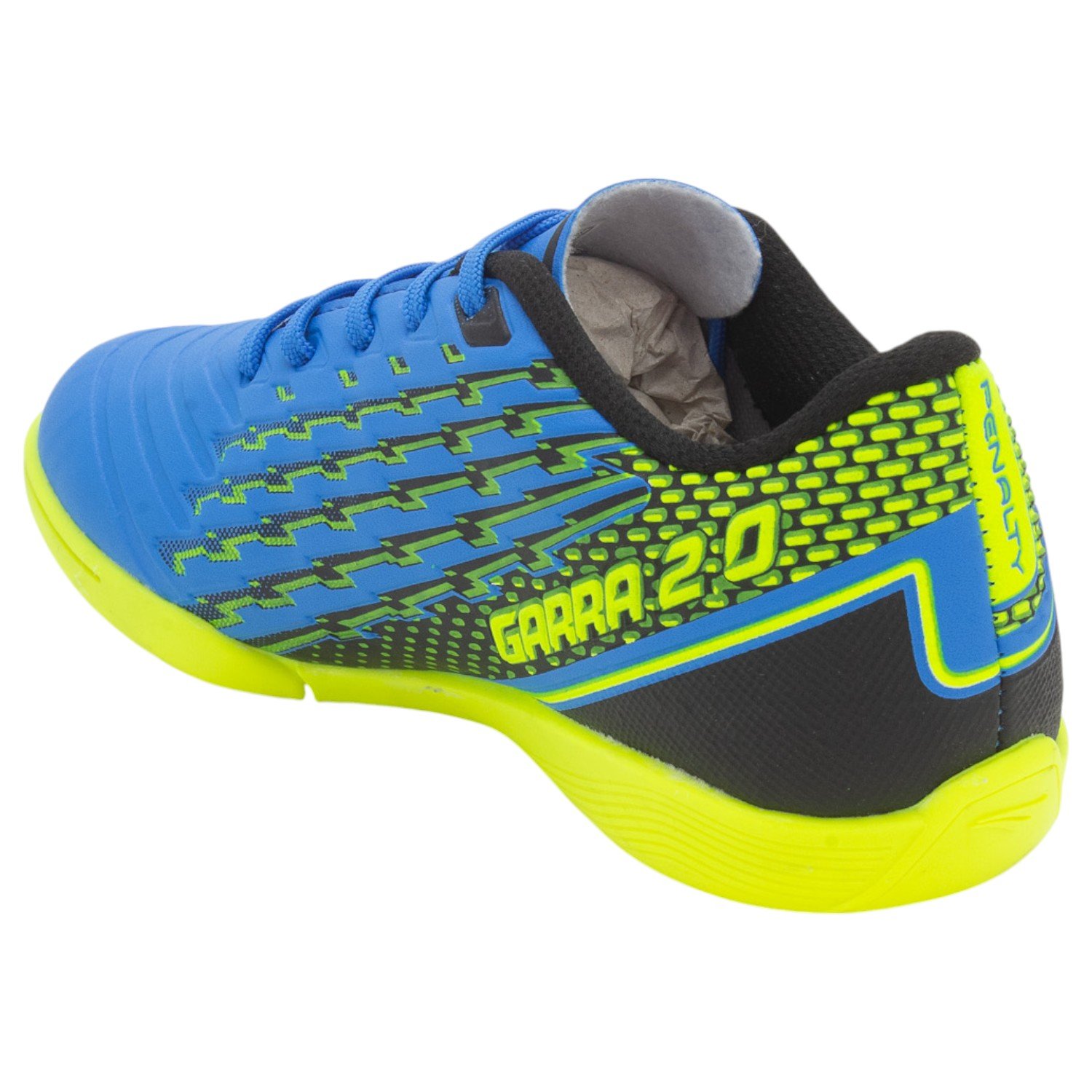 Chuteira Futsal Infantil Menino Penalty Garra Y-2.0 - Azul Azul 3