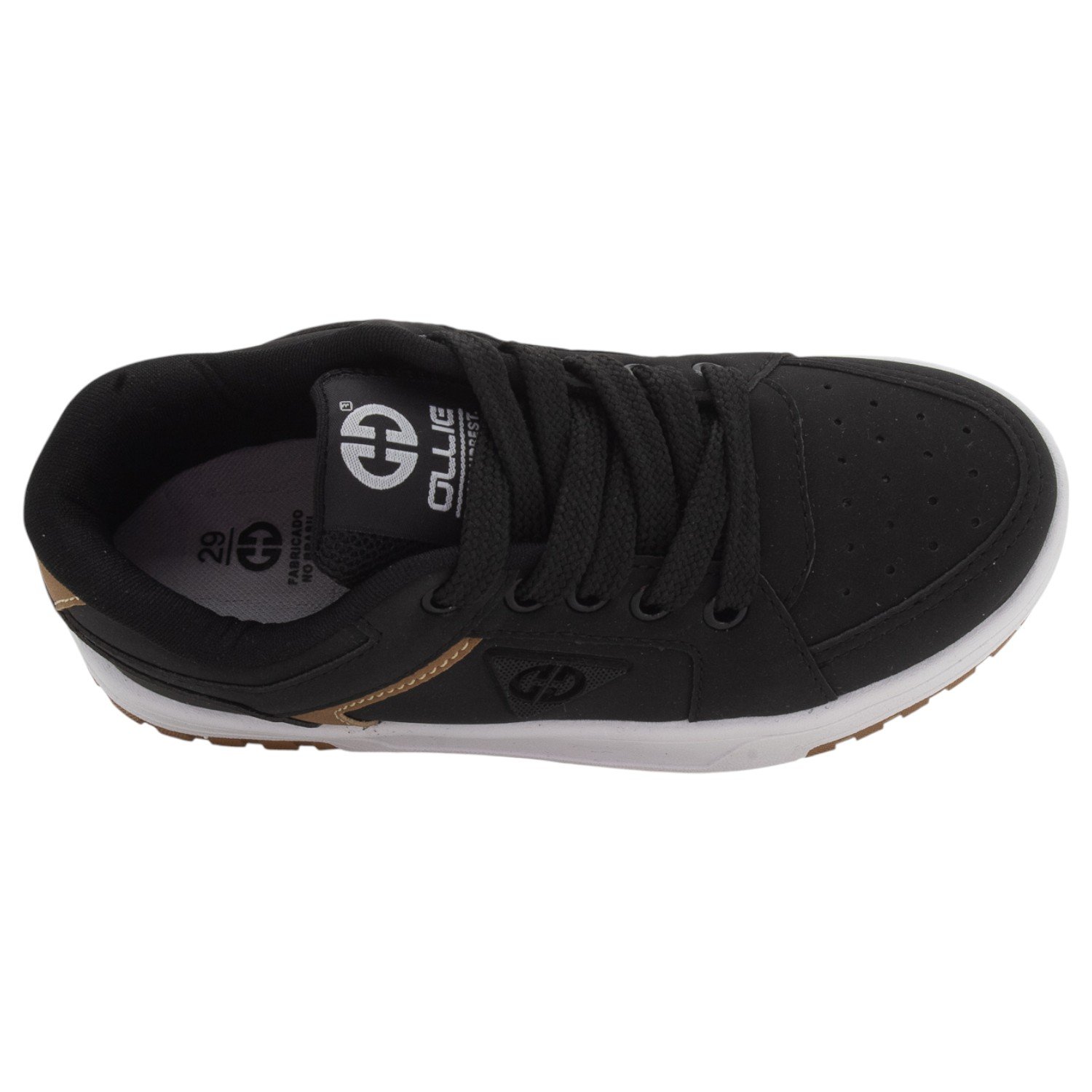 Tênis Infantil Menino Ollie Volt 2 - Preto Preto 5