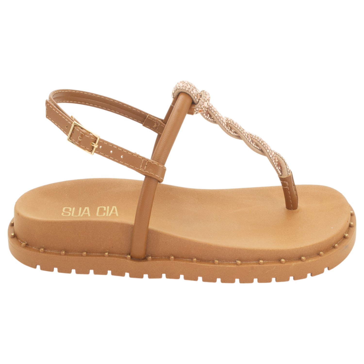 Sandália Feminina Sua Cia 8396.16158 - Marrom