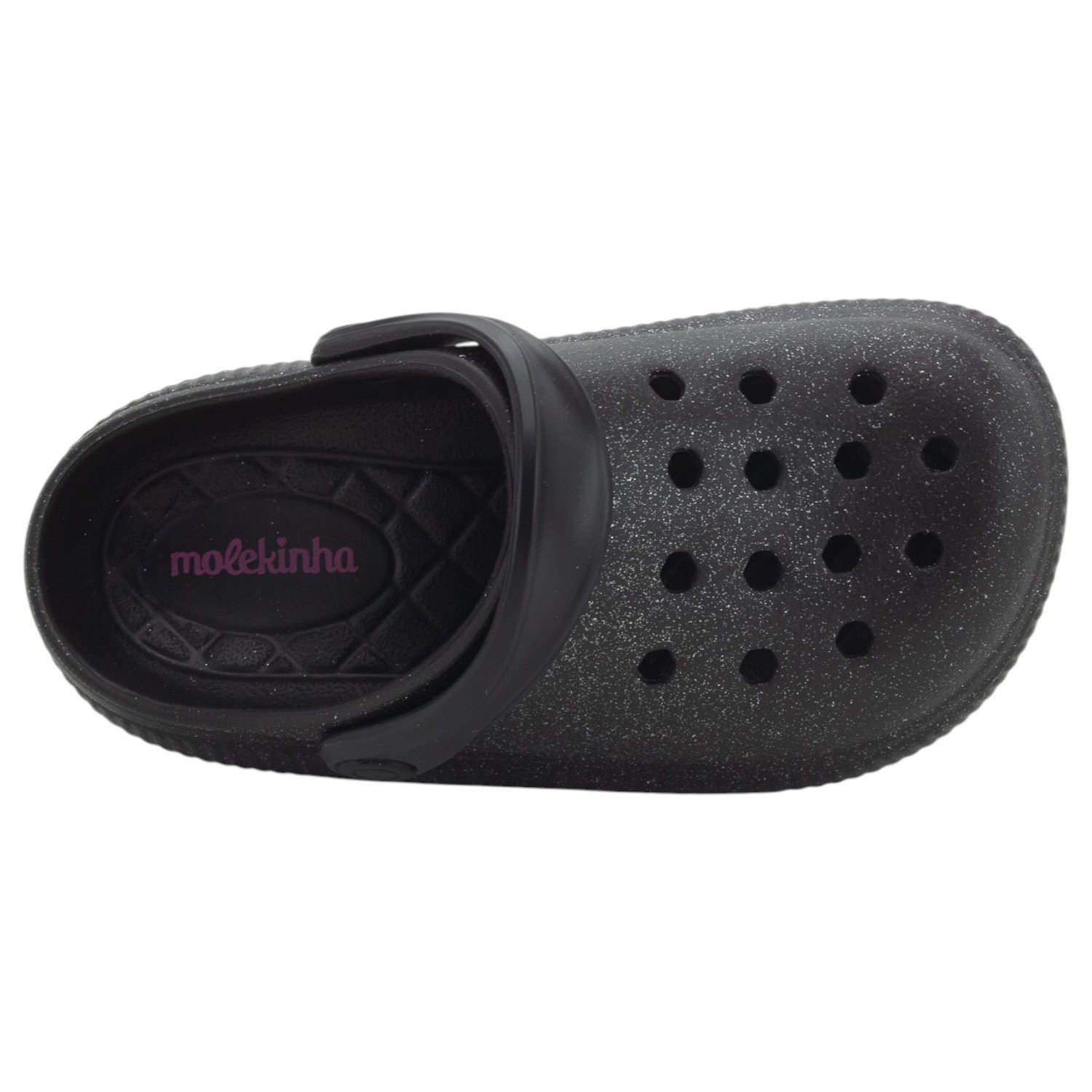 Babuche Infantil Menina Molekinha 2591.200 - Preto Preto 5
