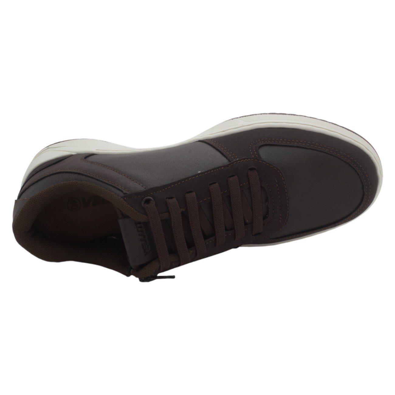Sapatênis Masculino Velluti 5974E - Marrom Escuro Café 5