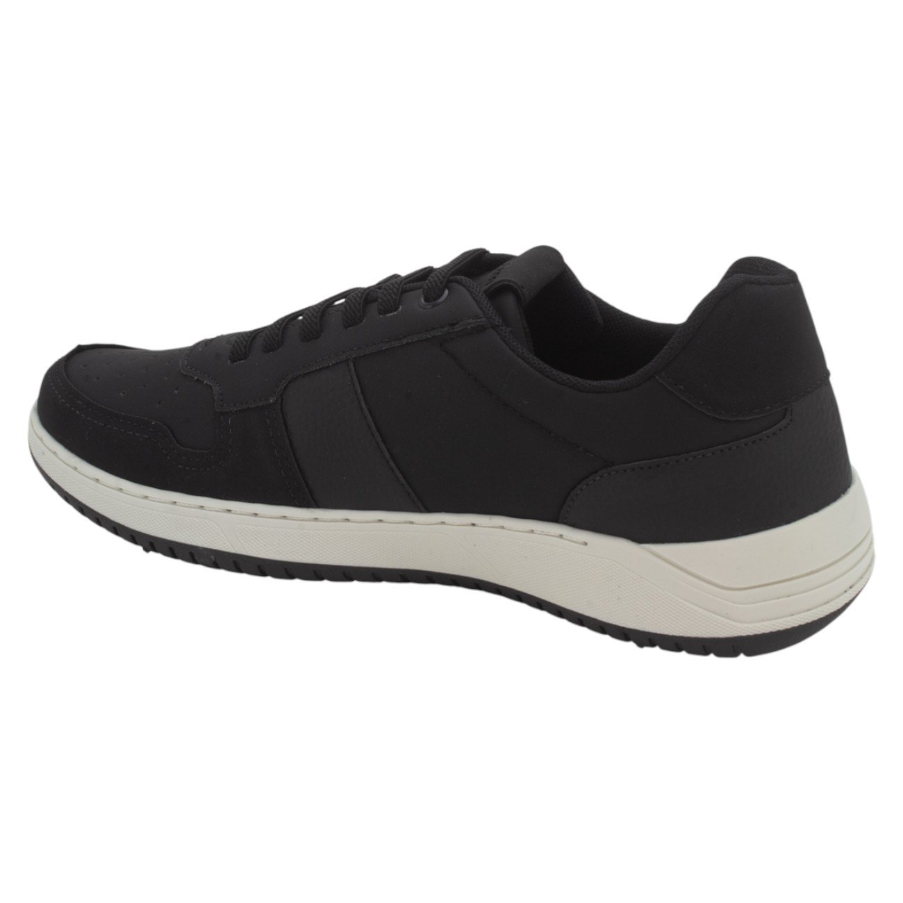 Sapatênis Masculino Velluti 5968E - Preto Preto 3