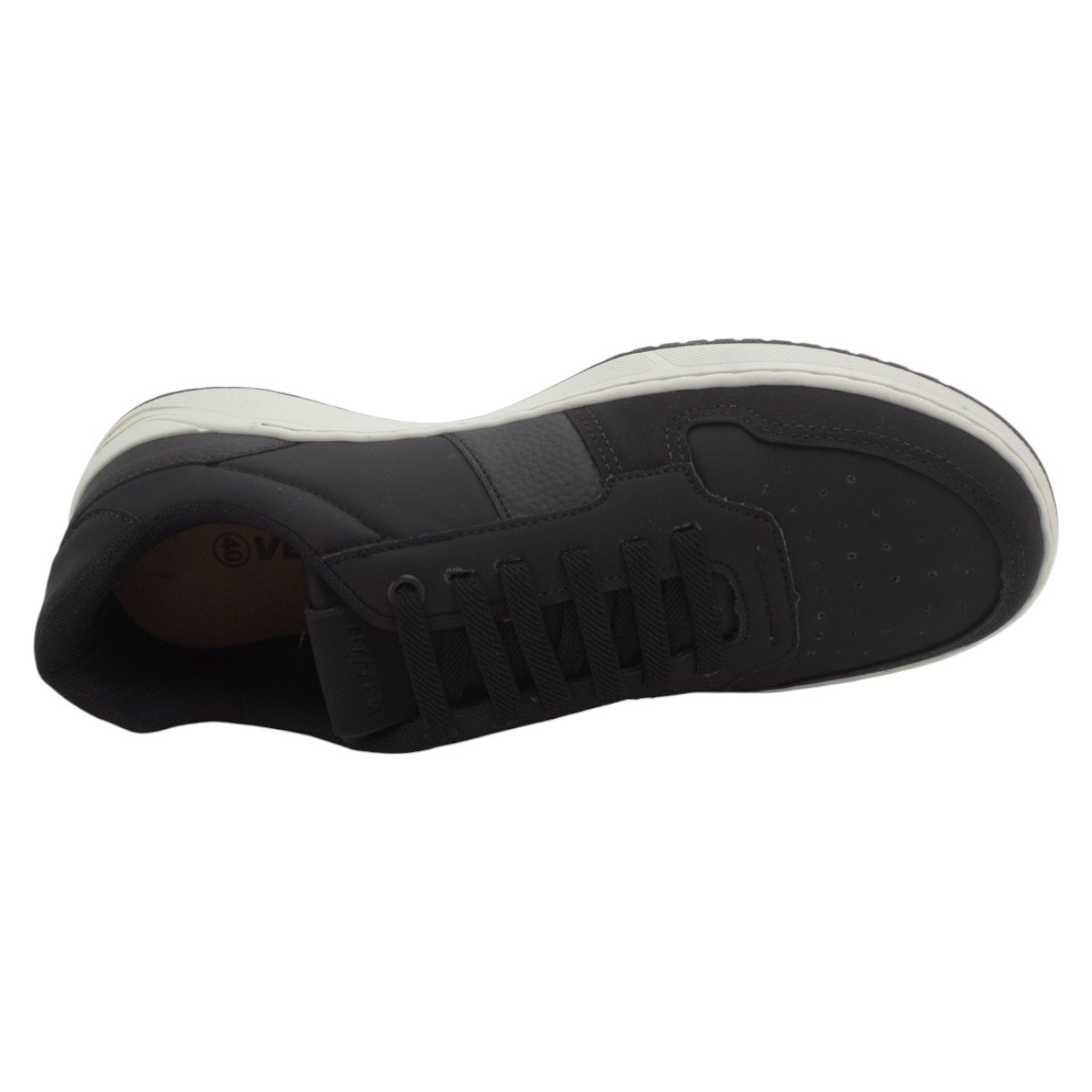 Sapatênis Masculino Velluti 5968E - Preto Preto 5