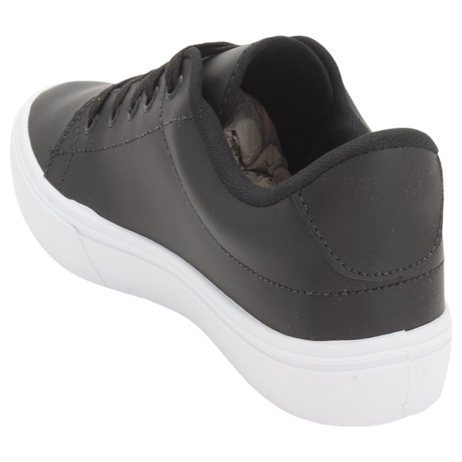 Tênis Feminino Moda Leve 700 - Preto Preto 3