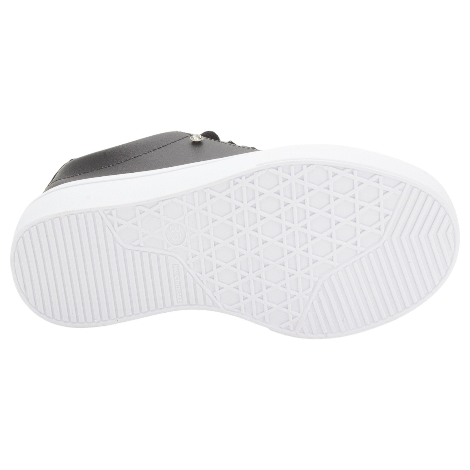 Tênis Feminino Moda Leve 700 - Preto Preto 4