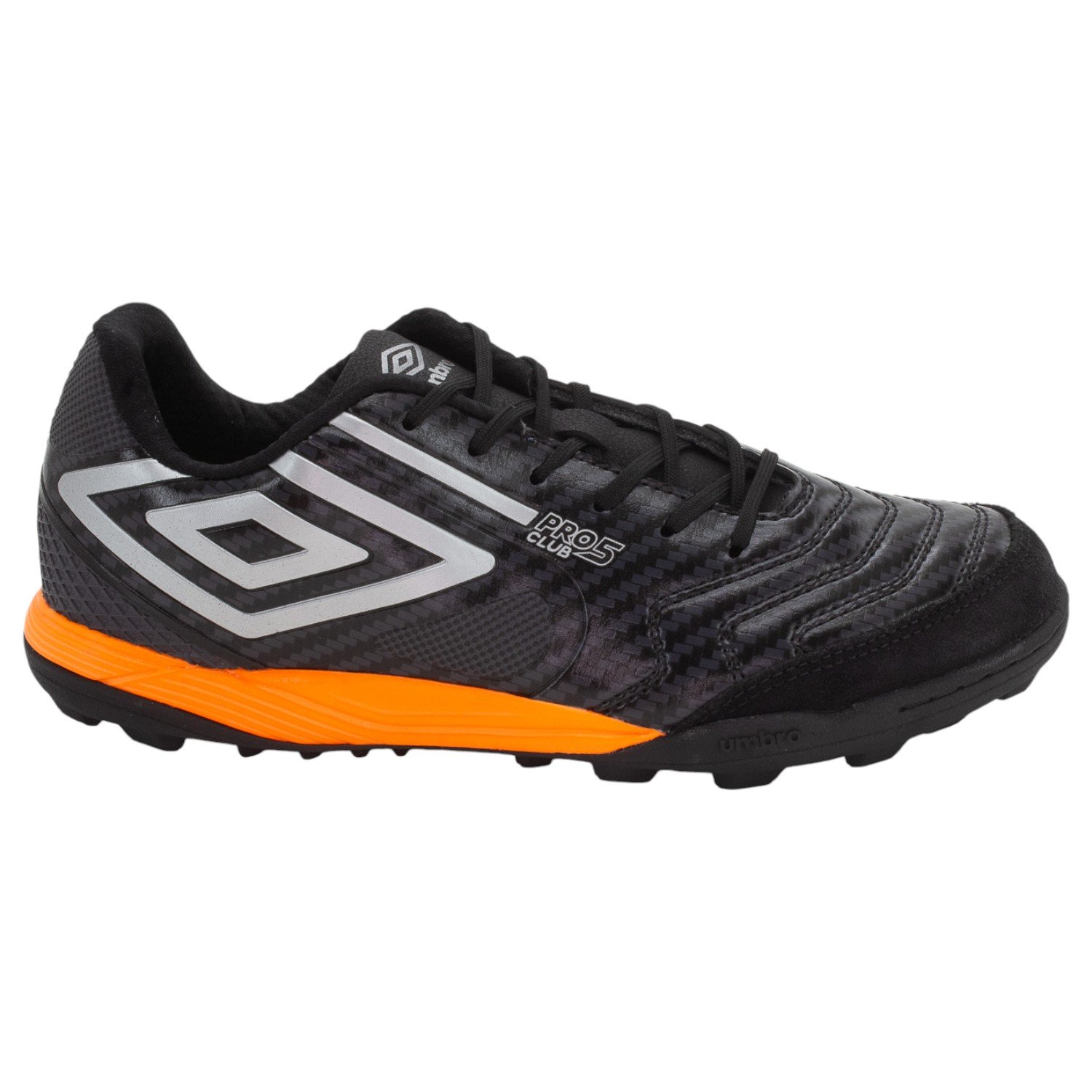 Chuteira Society Masculina Umbro Pro 5 Bump Club - Preto