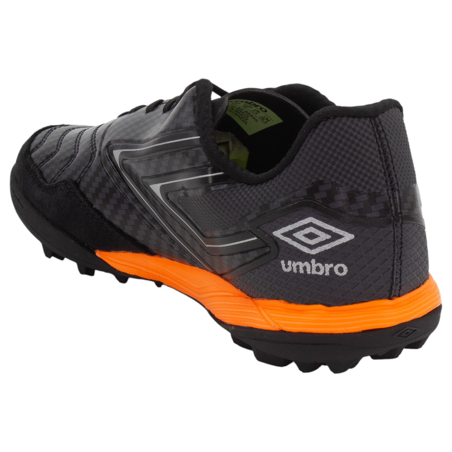 Chuteira Society Masculina Umbro Pro 5 Bump Club - Preto Preto 3