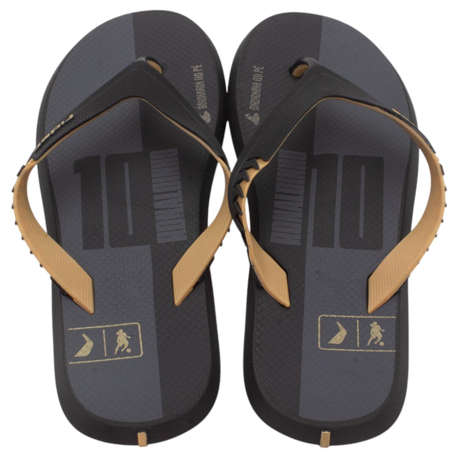 Chinelo Masculino Rider R1 Prime R10 - Preto Preto 3
