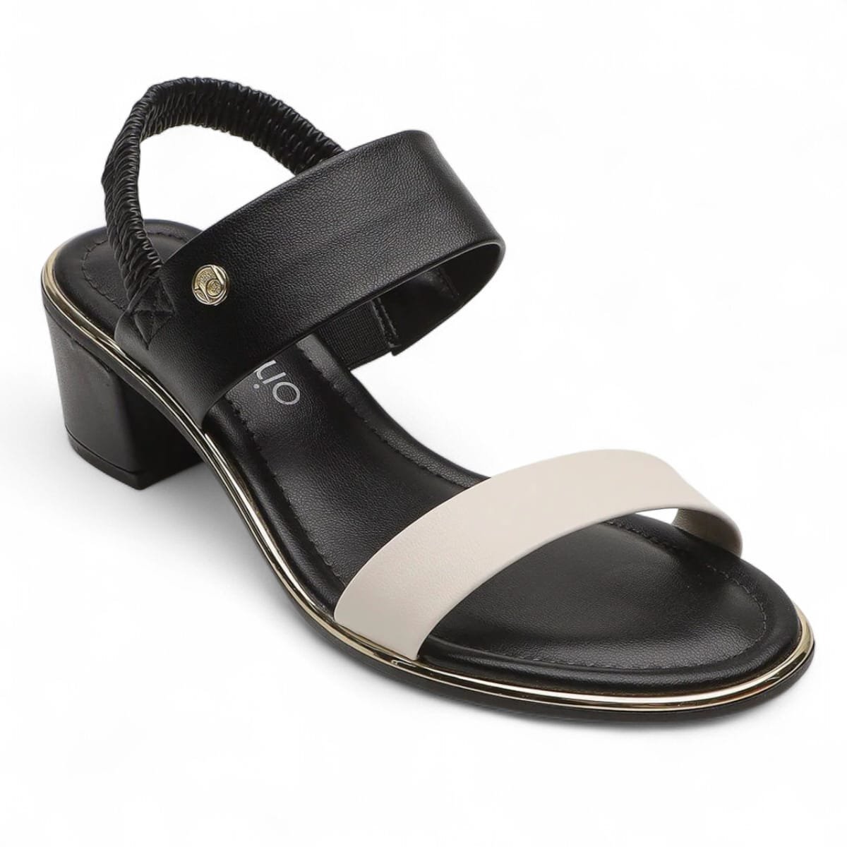 Sandália Beira Rio Salto Bloco Conforto Estilo em Cada Passo Preto 2