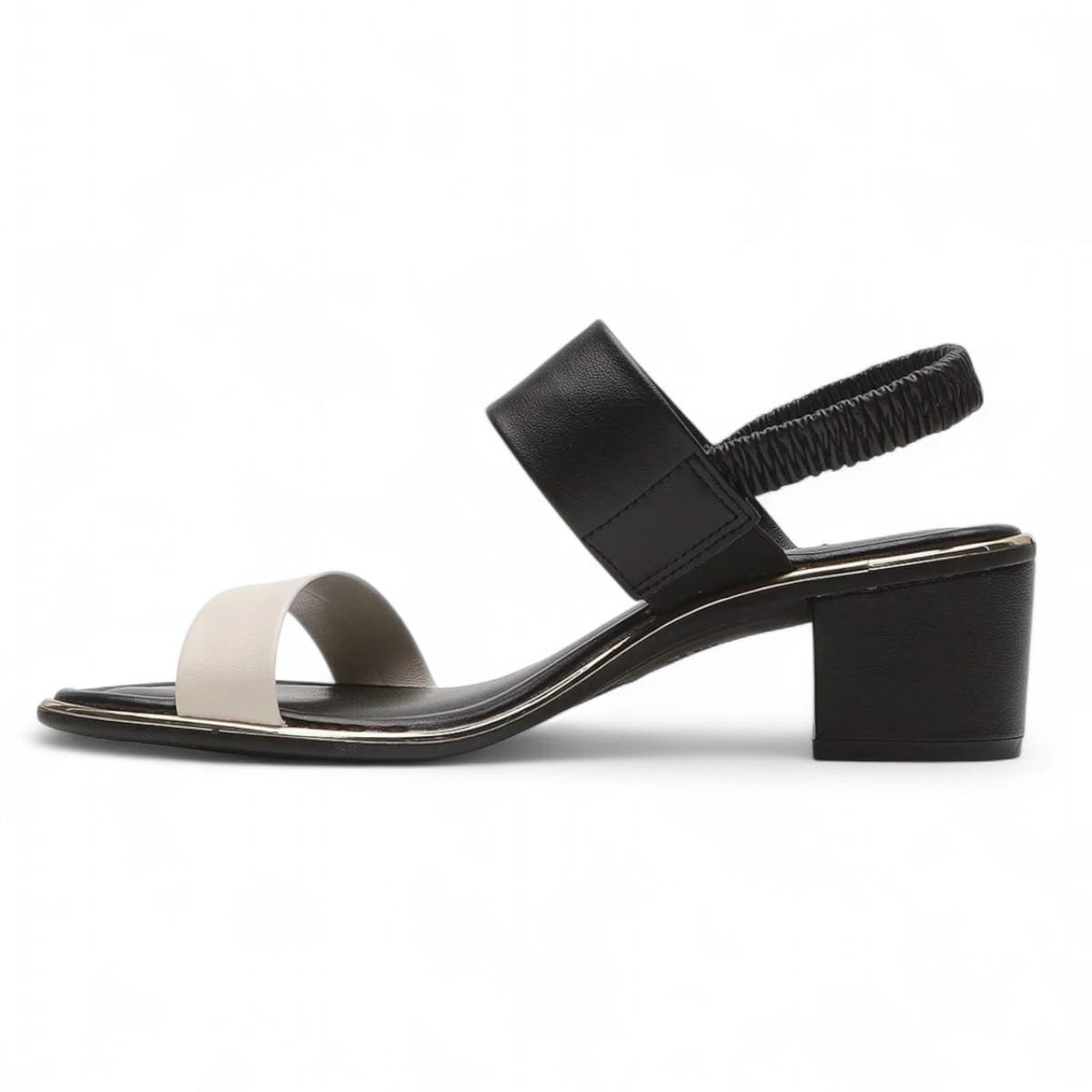 Sandália Beira Rio Salto Bloco Conforto Estilo em Cada Passo Preto 3