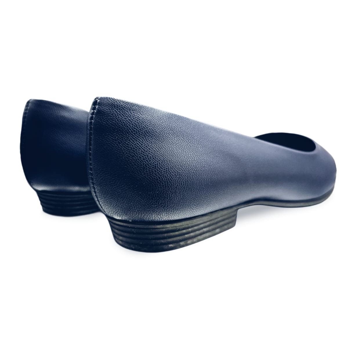 Sapatilha Piccadilly Básica Salto Baixo Conforto Elegância Azul 3