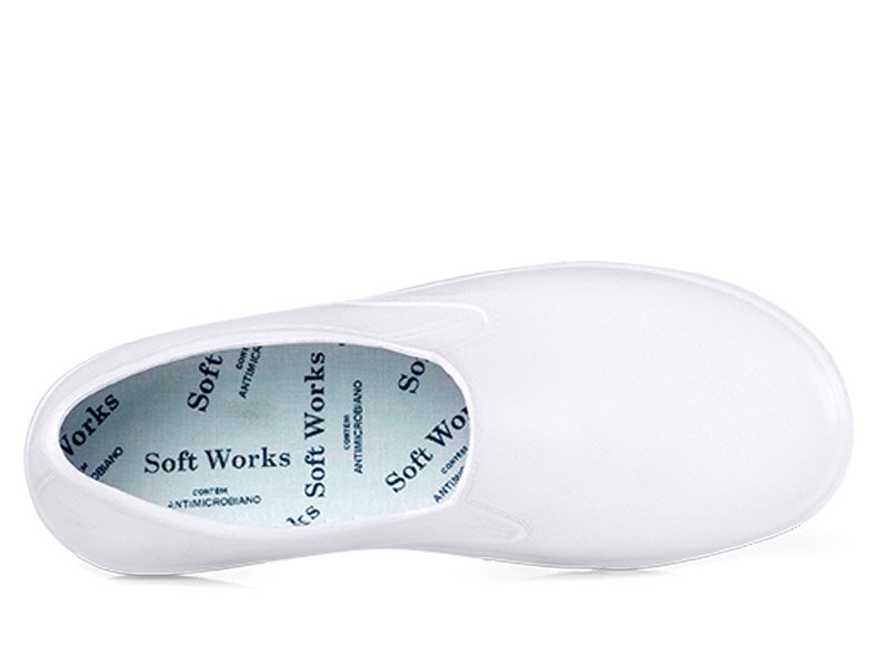 Tênis de Segurança Profissional Soft Works Confortável Branco 5