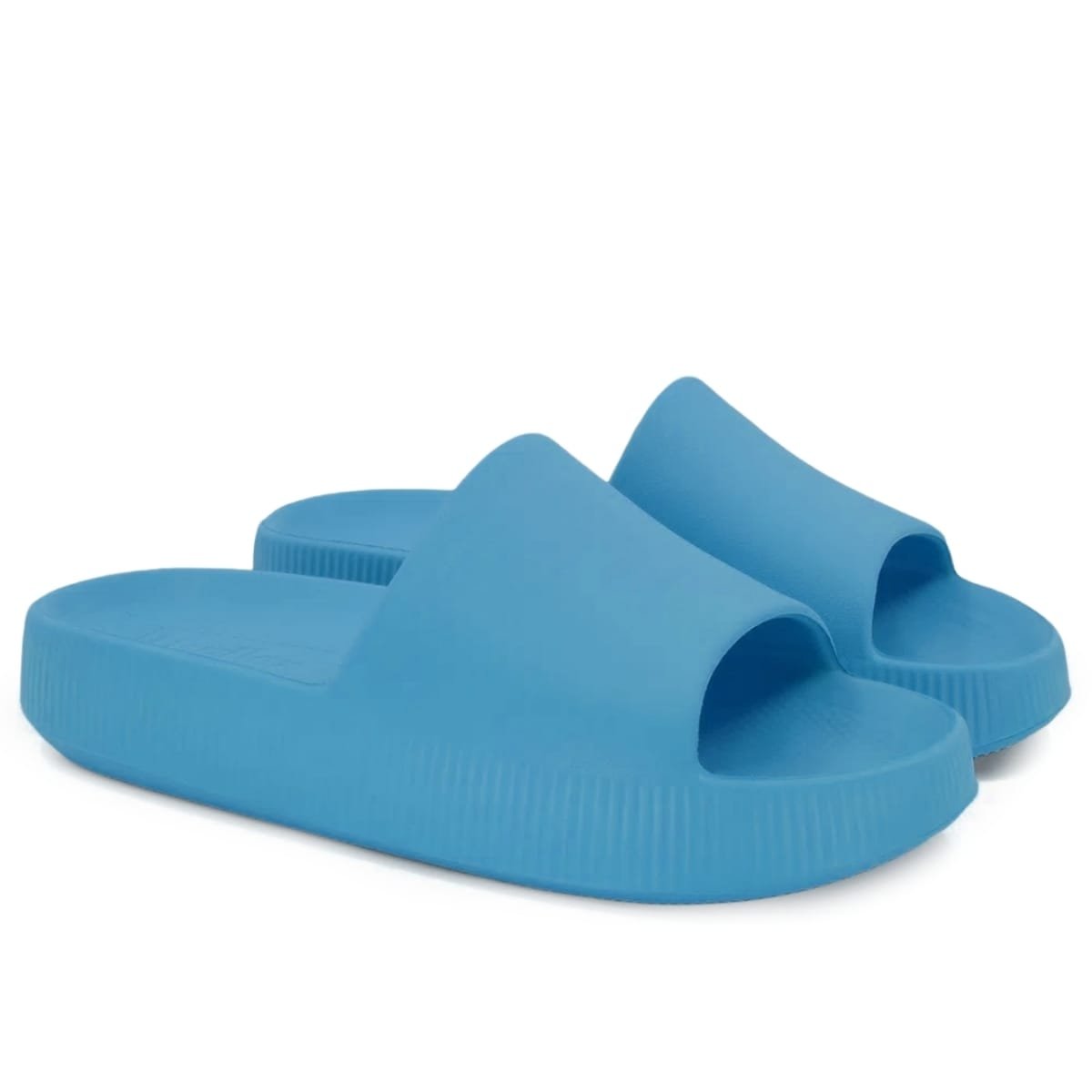 Chinelo Usaflex Poofy Confortável EVA Super Leve Nuvem Impacto Azul 2