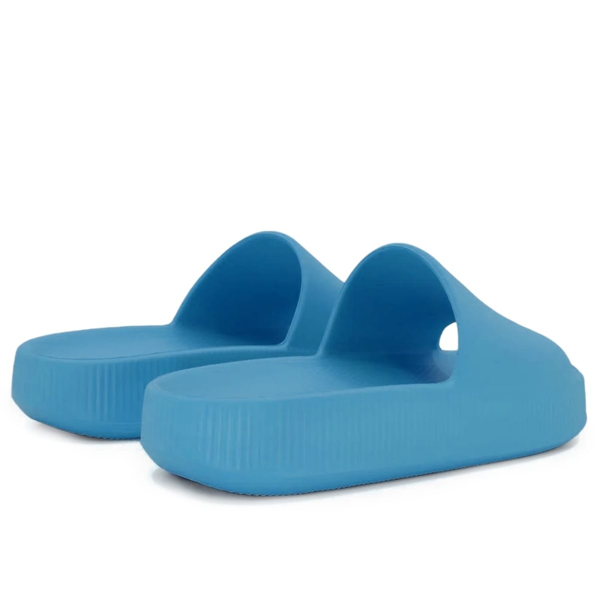 Chinelo Usaflex Poofy Confortável EVA Super Leve Nuvem Impacto Azul 4