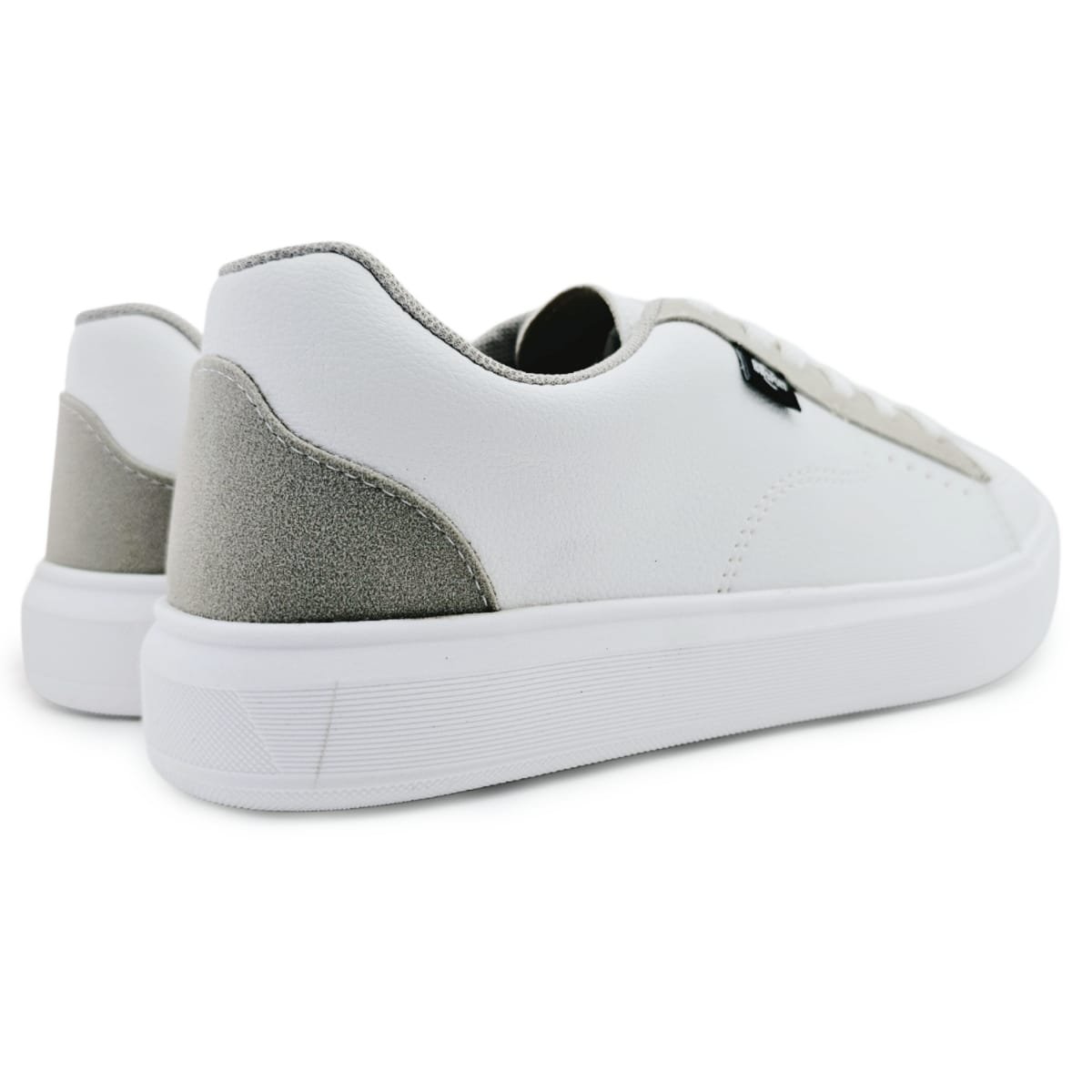 Tênis Casual Ortopédico Masculino BRsport Conforto e Estilo Branco 3