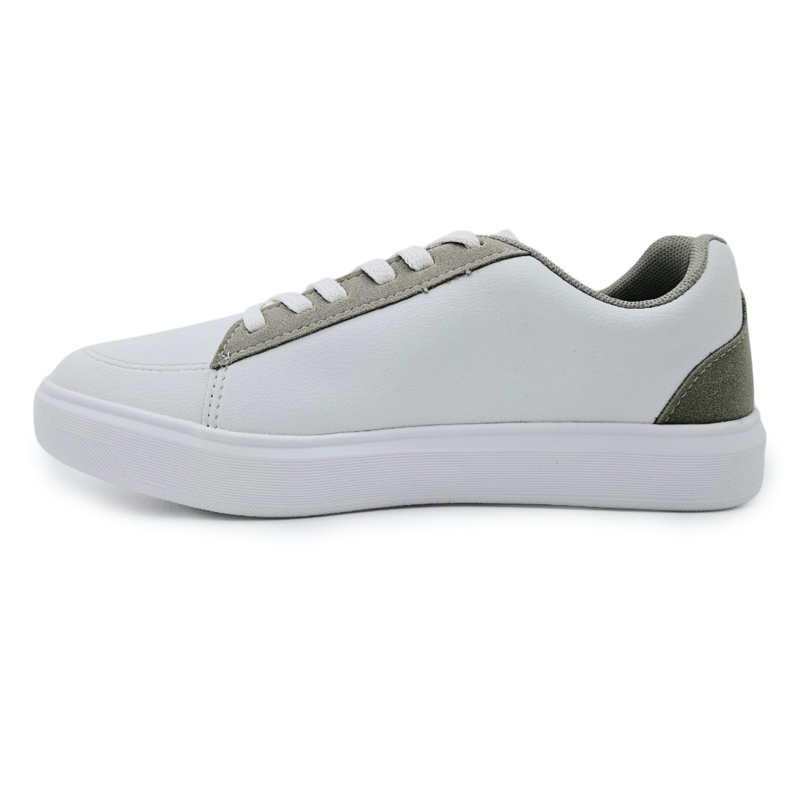 Tênis Casual Ortopédico Masculino BRsport Conforto e Estilo Branco 4