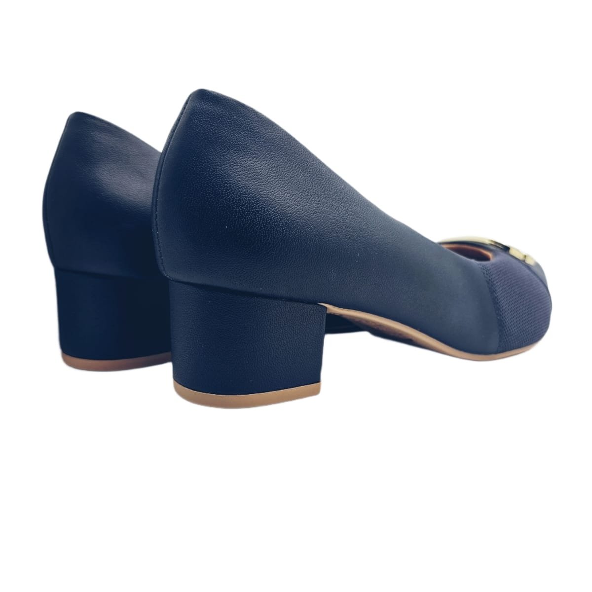 Sapato Usaflex Scarpin Bico Fino com Fivela Indicado Joanete Marinho 3