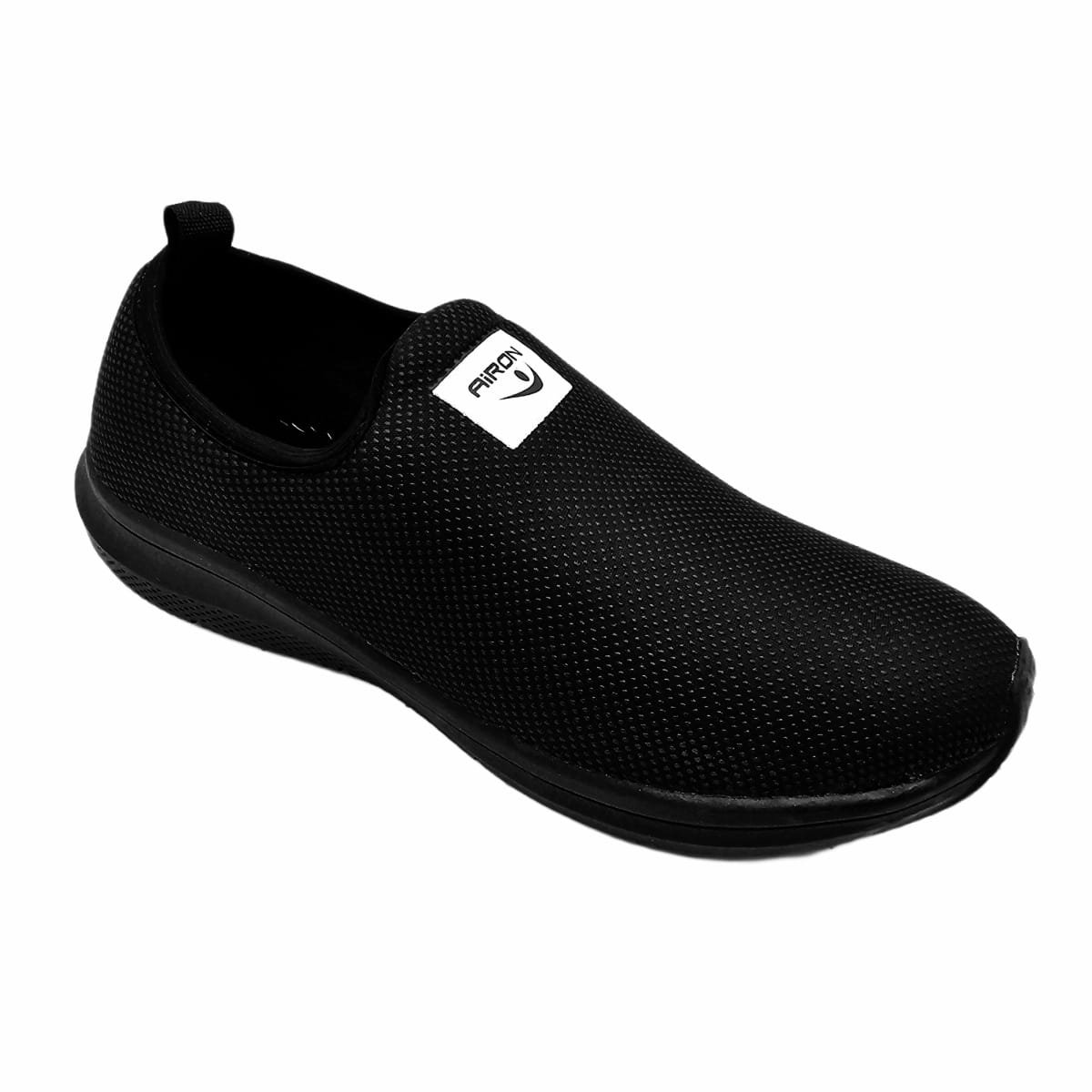 Tênis Ortopédico Super Leve Airon Conforto e Estilo Preto 2