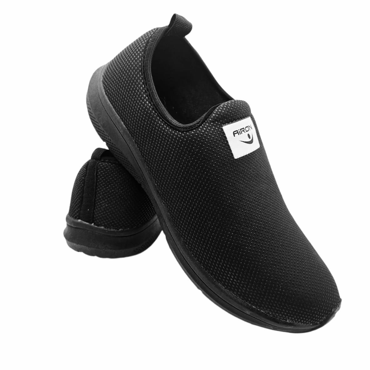 Tênis Ortopédico Super Leve Airon Conforto e Estilo Preto 5