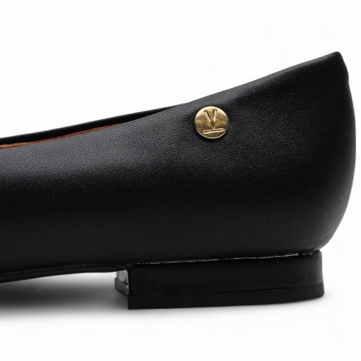 Sapatilha Vizzano Bico Fino Conforto Elegância Para Seus Pés Preto 5
