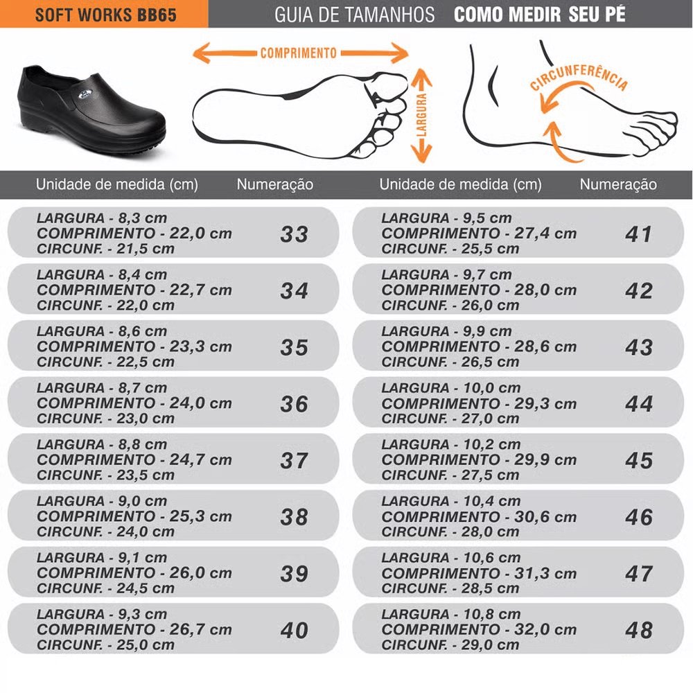 Tênis de Segurança Profissional Soft Works Conforto Proteção Branco 9