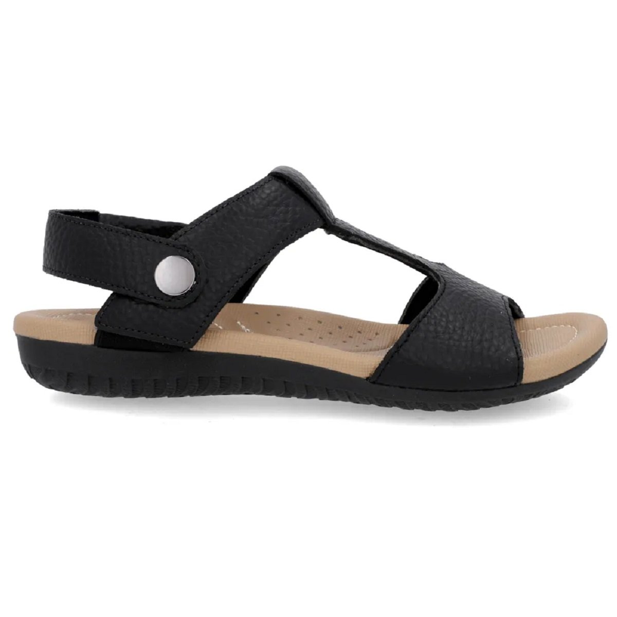 Sandália Usaflex Couro Ajustável Reversível - Versatilidade