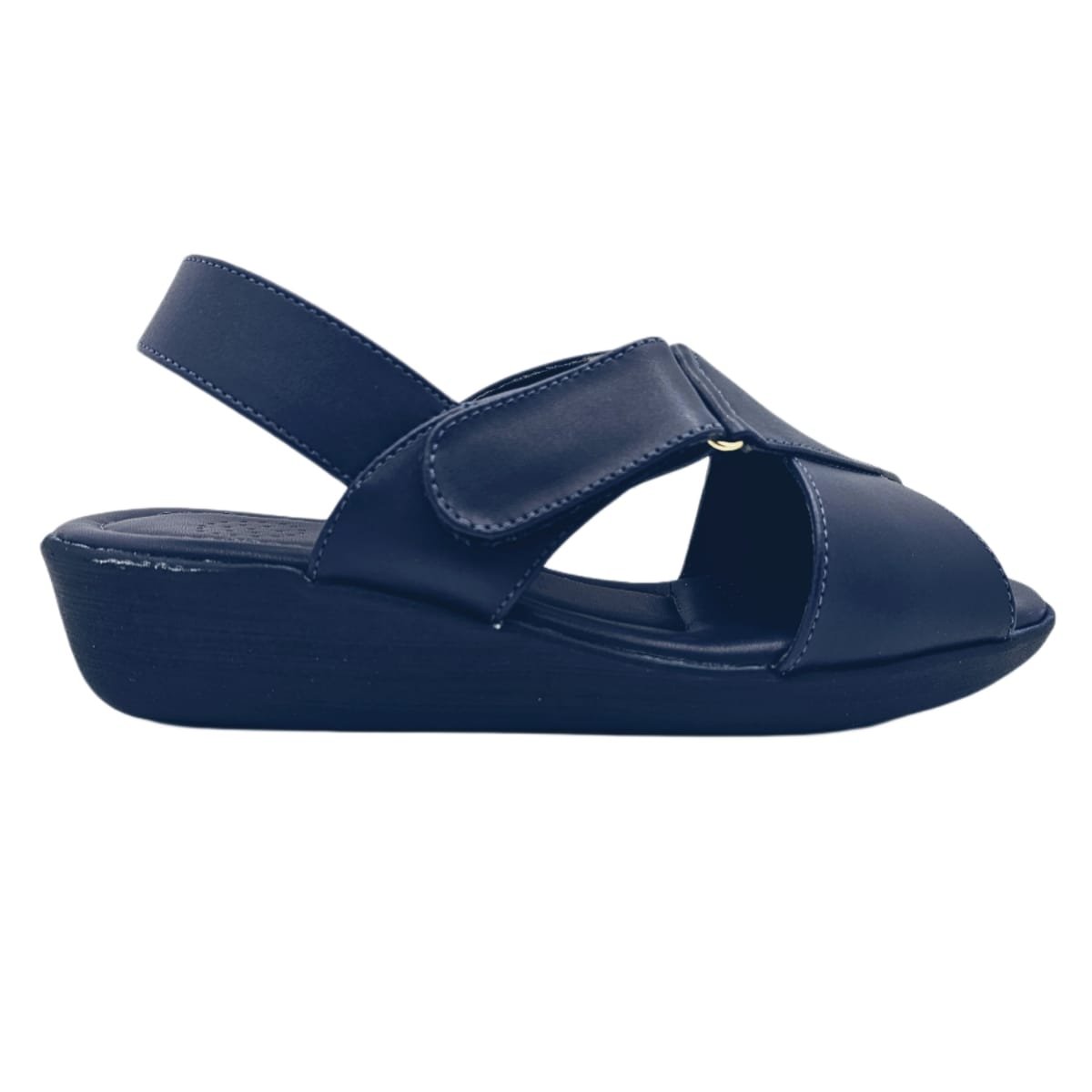 Sandália Careflex Anabela Cruzada Indicada Esporão Joanetes