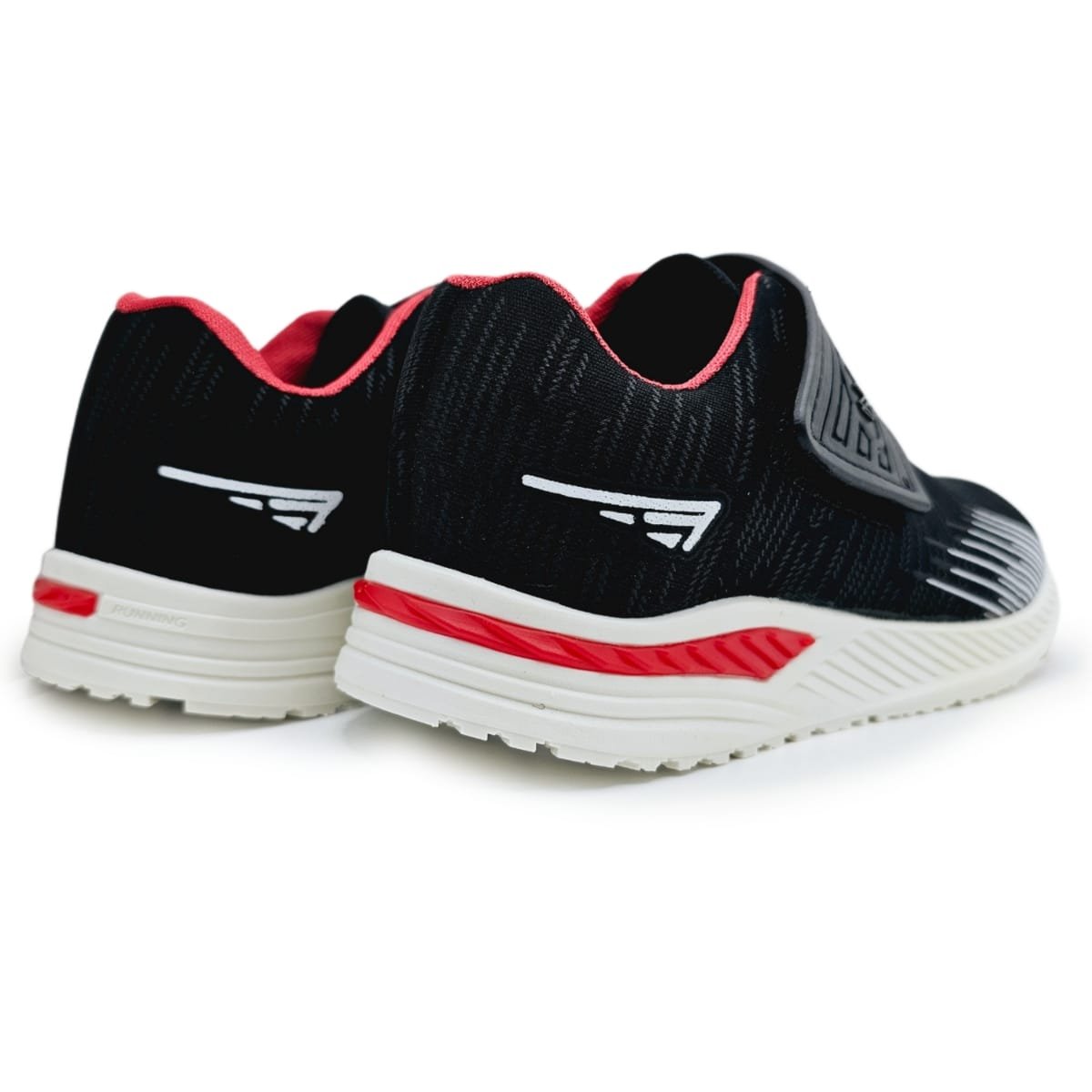 Tênis Ortopédico ZS Infantil Ajustável Absorve Impacto Preto/Branco 4