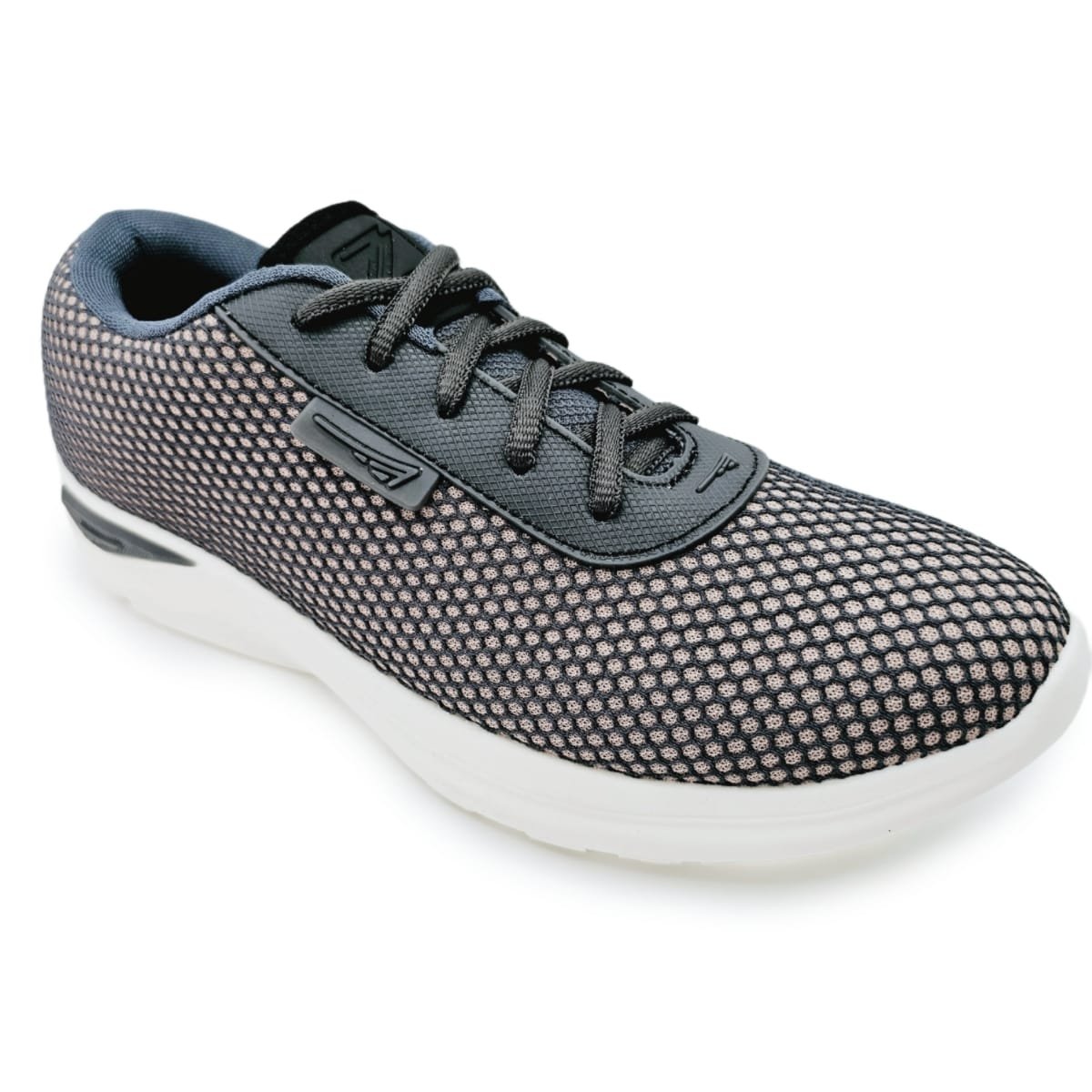 Tênis Feminino Ortopédico Esportivo Leve e Confortável Grafite 2