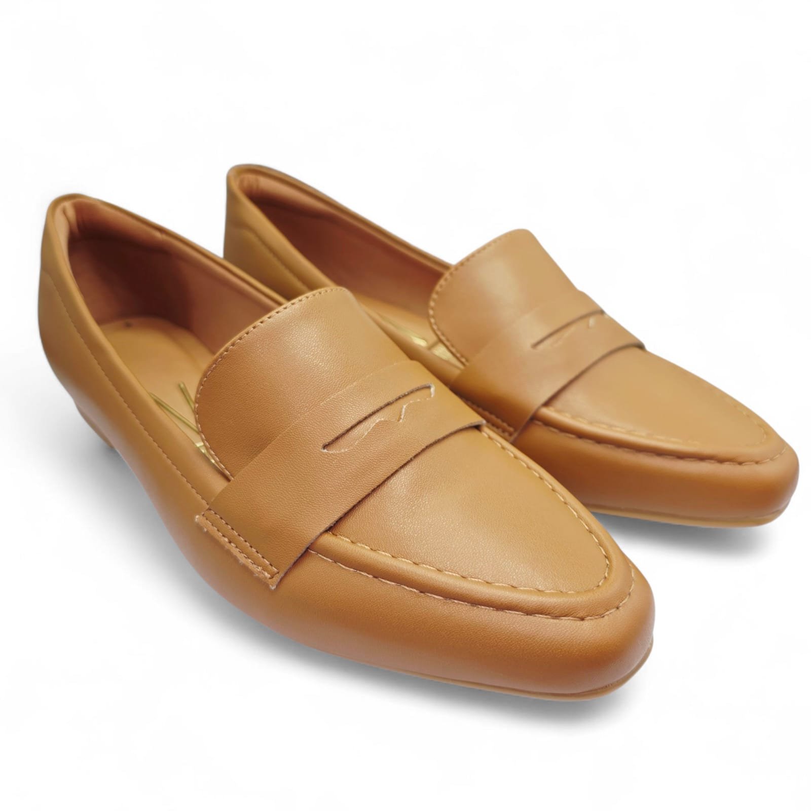 Mocassim Vizzano Clássico: Elegância Atemporal e Conforto Caramelo 3
