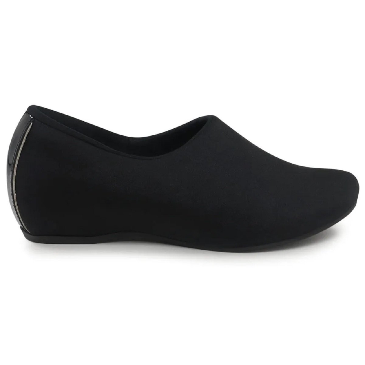 Sapatilha Usaflex em Elastano com Salto Embutido ? Conforto