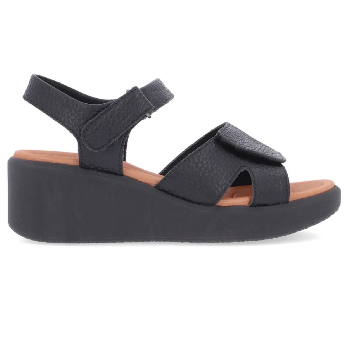 Sandália Usaflex Plataforma Alta Absorção de Impacto