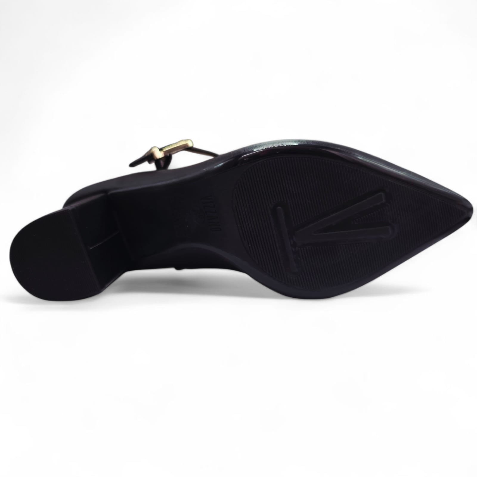 Sapato Scarpin Boneca Vizzano Salto Bloco Elegância e Conforto Preto 6